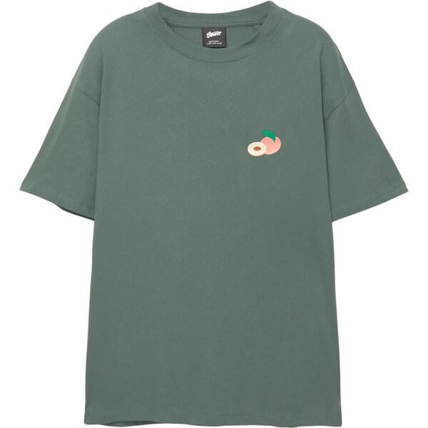 Pull&Bear Tričko STWD svetlomodrá / trstinová / broskyňová / lososová 65475138