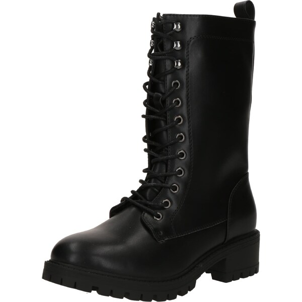 ABOUT YOU Šnurovacie čižmy Linda čierna 66026337