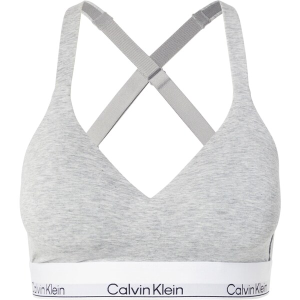 Calvin Klein Underwear Podprsenka sivá / čierna / biela 64957530
