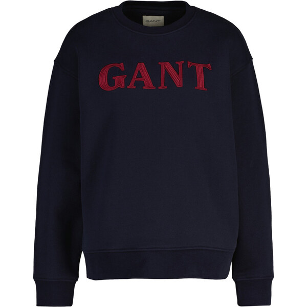 MIKINA GANT GRAPHIC C-NECK SWEAT EVENING BLUE 64944396