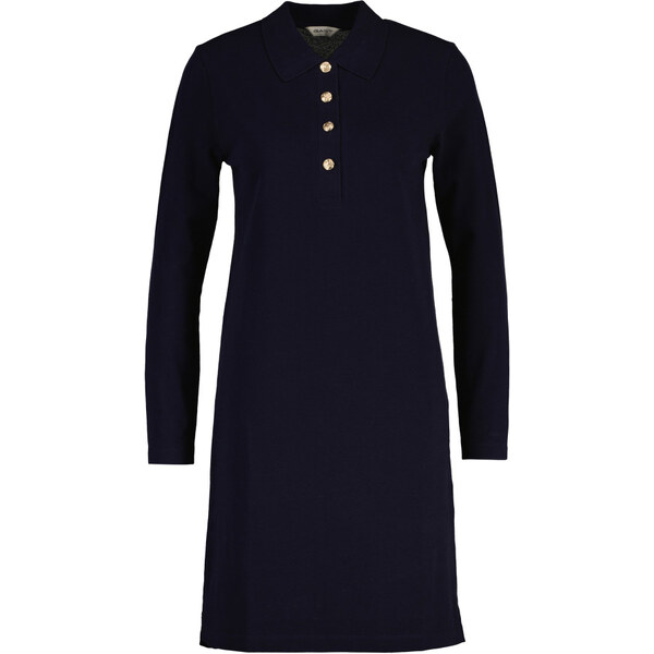 ŠATY GANT REG LS PIQUE POLO DRESS EVENING BLUE 64944415