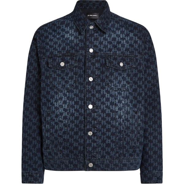 Karl Lagerfeld Prechodná bunda modrá denim / tmavomodrá 64944106