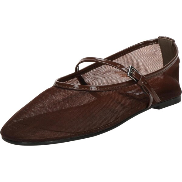 STEVE MADDEN Baleríny s ramienkom Mash hnedá 65162802