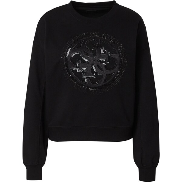 GUESS Mikina čierna 65457205