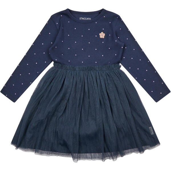 STACCATO Šaty tmavomodrá / medová / biela 65875282