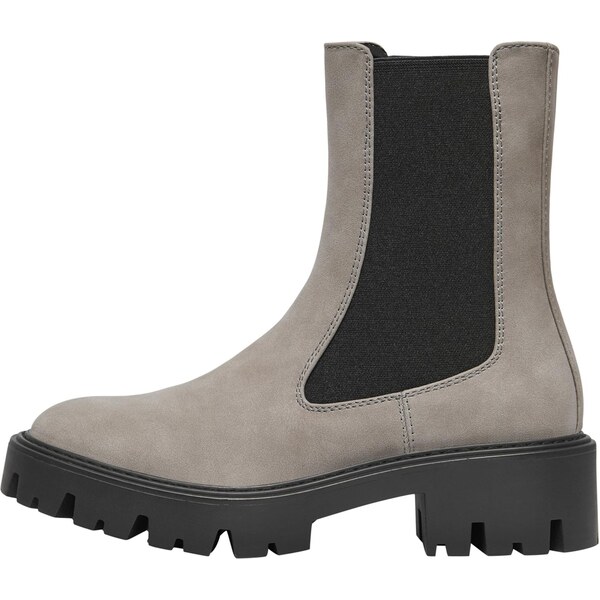 ONLY Chelsea čižmy ONLBETTY sivobéžová / čierna 64944305