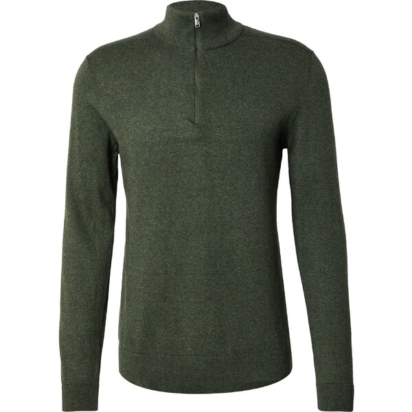 SELECTED Sveter SLHBerg tmavozelená 65884722