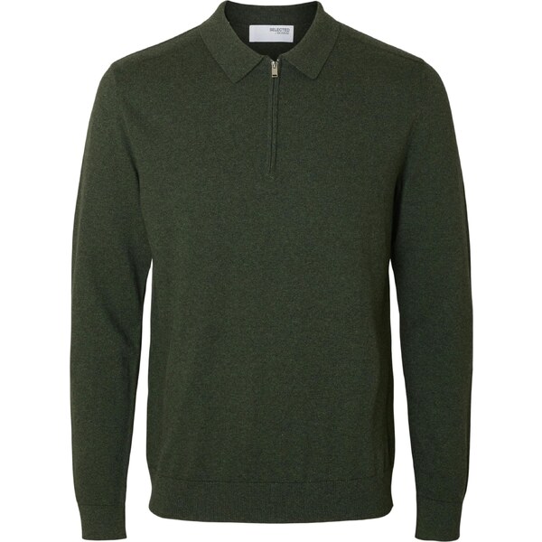 SELECTED Sveter SLHBERG jedľová 65206658
