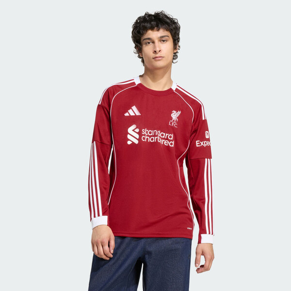 Adidas Domáci dres s dlhým rukávom FC Liverpool 25/26 64946043