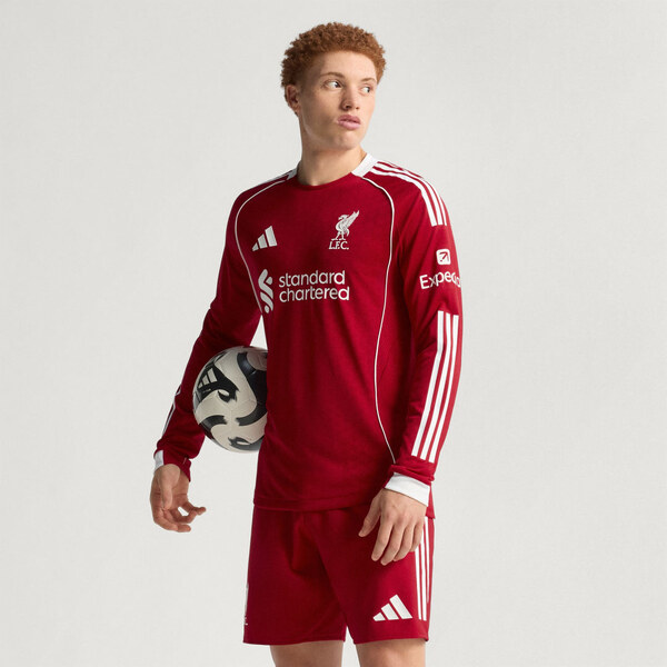 Adidas Autentický hosťovský dres s dlhým rukávom FC Liverpool 25/26 64946036