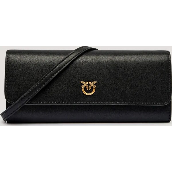 Pinko Kožená listová kabelka / peňaženka LOVE TINY BIRDS 64942171