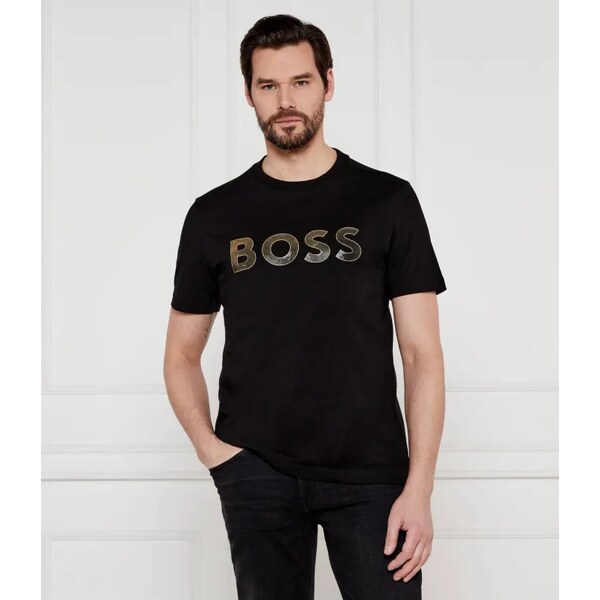 BOSS GREEN Tričko TL Logo | Regular Fit | stretch 65594236