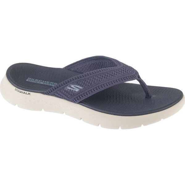 Tmavomodré dámske žabky Skechers Go Walk Flex Sandal - Holly 141459 64956659