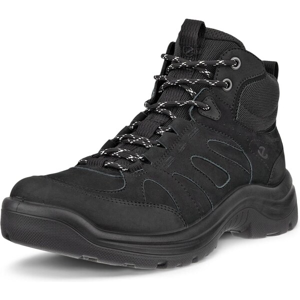 ECCO Šnurovacie členkové čižmy Offroad čierna 65138978