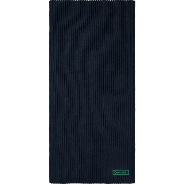 Calvin Klein Šál jedľová / čierna 65655001