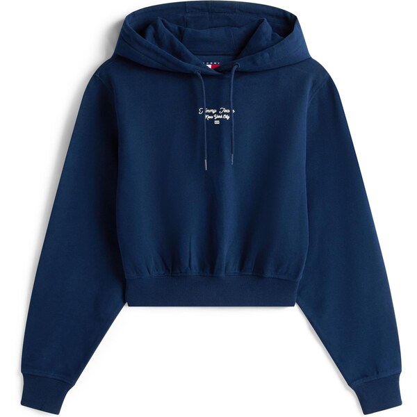 Tommy Jeans Mikina ESSENTIAL námornícka modrá / biela 65707370