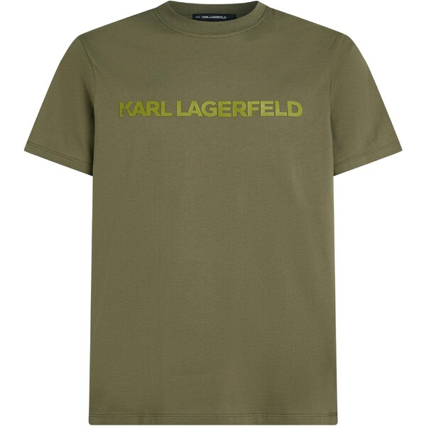 Karl Lagerfeld Tričko olivová / jablková 64957463