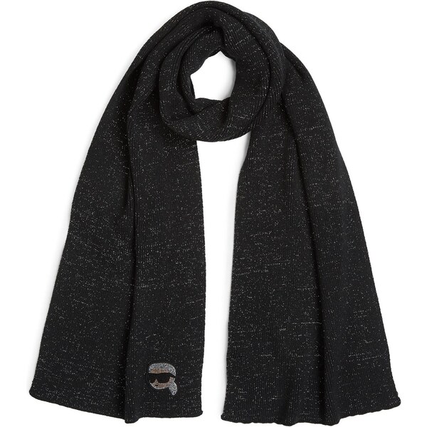 Karl Lagerfeld Šál béžová / čierna / strieborná 65387939