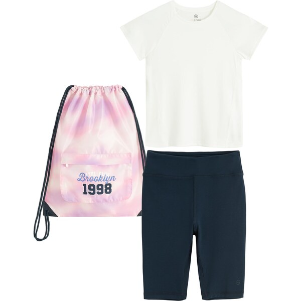 Cool Club Overal námornícka modrá / ružová / biela 66001612