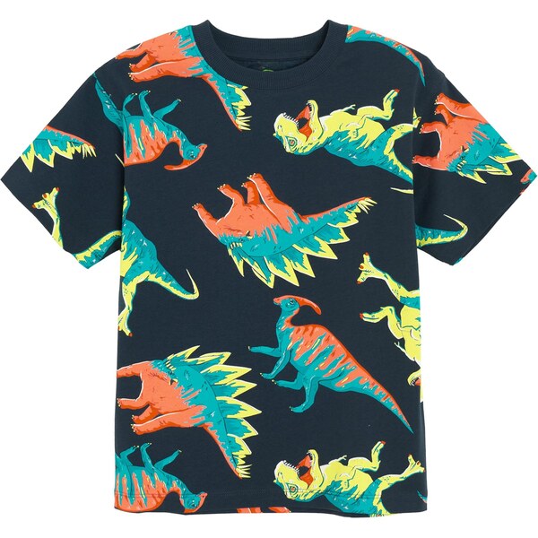 Cool Club Tričko námornícka modrá / tyrkysová / neónovo žltá / neónovo 66008755