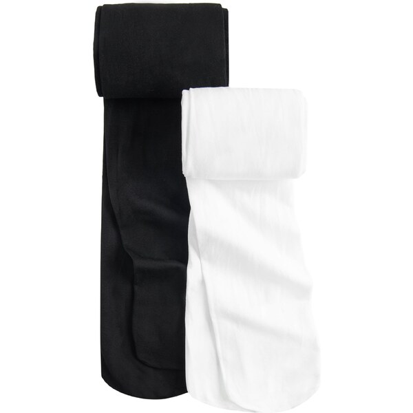 Cool Club Pančuchy čierna / biela 64957546