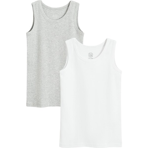 Cool Club Tielko sivá / biela 65887592