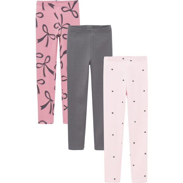 Cool Club Legíny tmavosivá / pitaya / pastelovo ružová 65887556