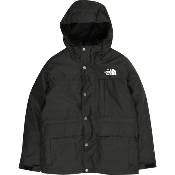 THE NORTH FACE Outdoorová bunda čierna / biela 65887667