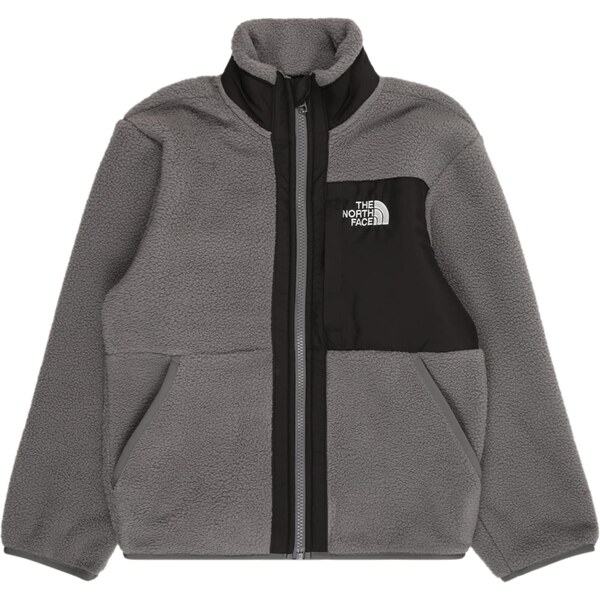 THE NORTH FACE Funkčná flisová bunda YUMIORI sivá / čierna 65577092
