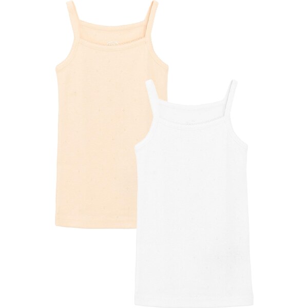 Cool Club Tielko broskyňová / biela 64957598