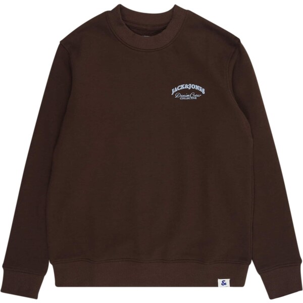 Jack & Jones Junior Mikina svetlomodrá / tmavohnedá 65660270