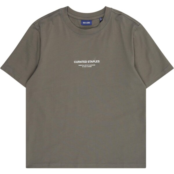 Only & Sons Junior Tričko OSJCURATED sivá / svetlosivá 65887741