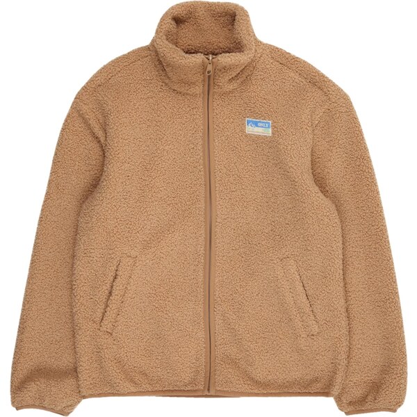 ONLY GIRLS Flisová bunda KOGEVA farba ťavej srsti / modrá 64957642