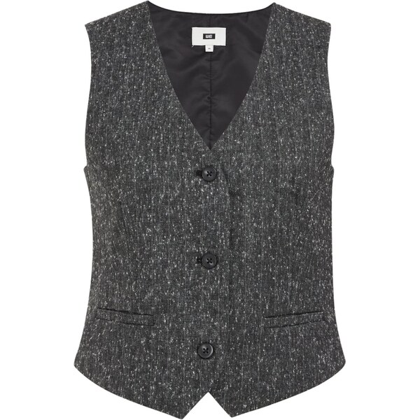 WE Fashion Vesta k obleku tmavosivá 65843837