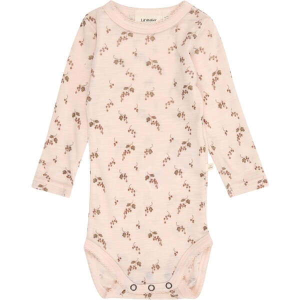 NAME IT Body NBFNOEL NIA hnedá / pastelovo ružová 65659932