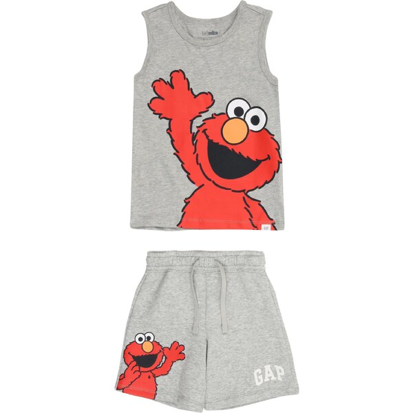 GAP Set svetlosivá / červená / čierna / biela 64957576