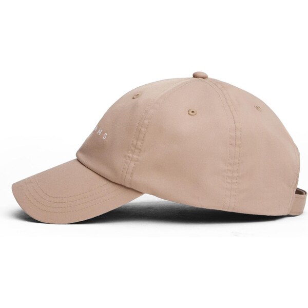 Tommy Jeans Čiapka svetlohnedá / biela 65043877