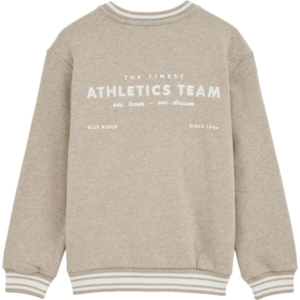 WE Fashion Sveter béžová / biela 65582140