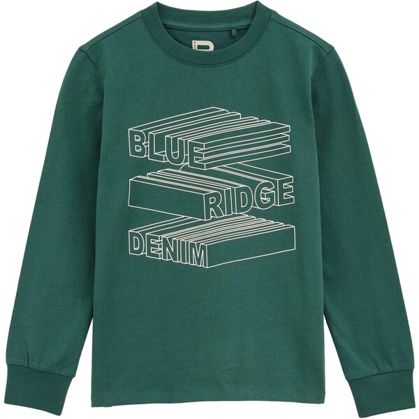 WE Fashion Tričko tmavozelená 65882858