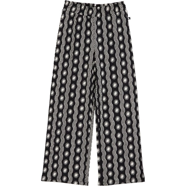 WE Fashion Nohavice čierna / biela 65884089