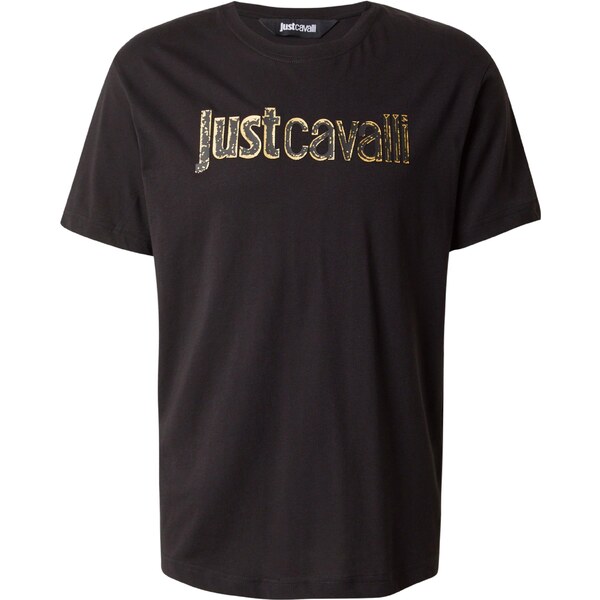 Just Cavalli Tričko zlatá / čierna 65088739