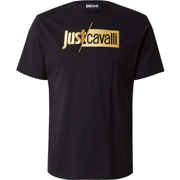 Just Cavalli Tričko zlatá / čierna 65088738