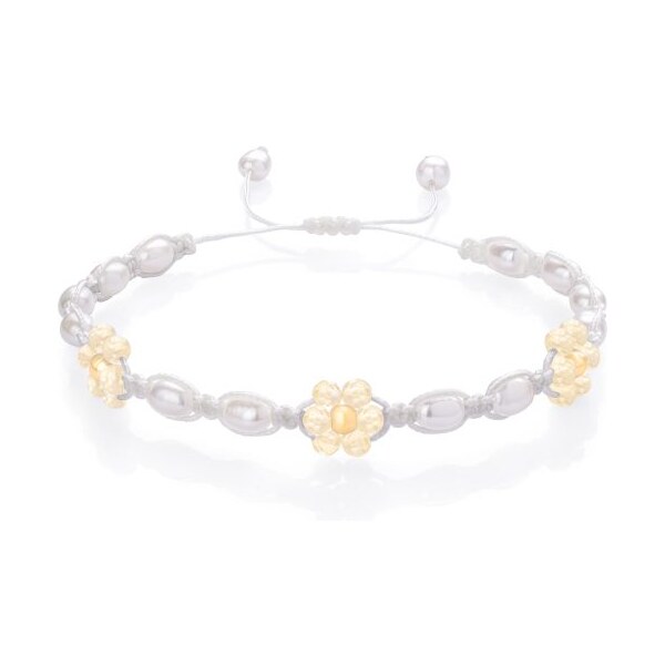 Kvetinový náramok Citrín – Fleur Eterna - Zlatá Trimakasi 64958652