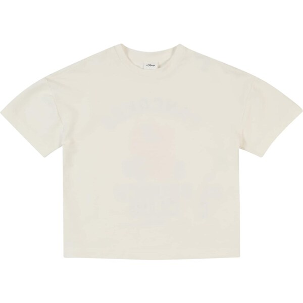 s.Oliver Tričko krémová / modrá / oranžová / červená 65794581