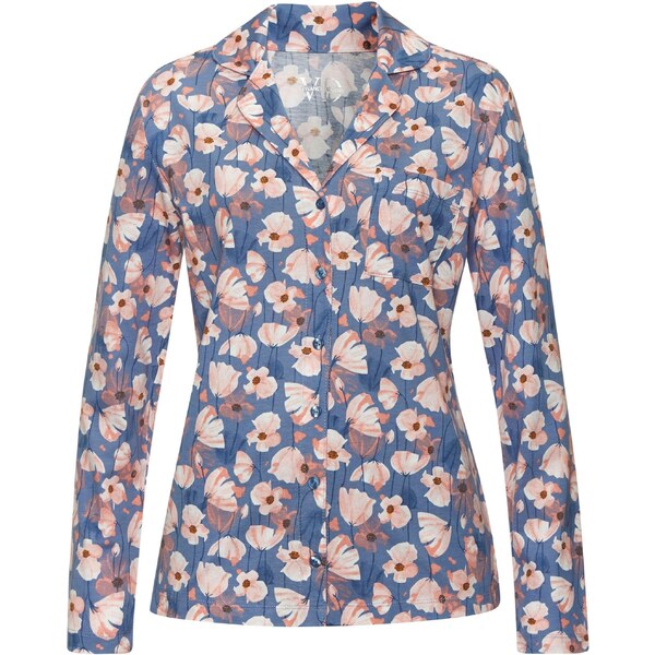 VIVANCE Tričká na spanie zafírová / enciánová / koralová / šedobiela 65655244