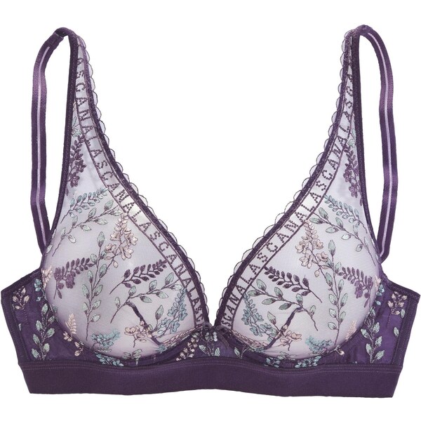 LASCANA Podprsenka svetlozelená / slivková / púdrová 65651105