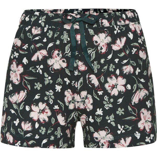 s.Oliver Pyžamové nohavice tmavozelená / farba lesného ovocia / 65657021