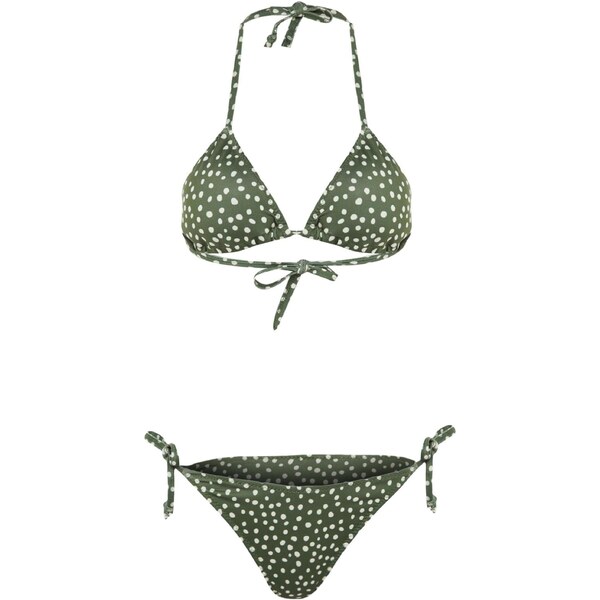 Trendyol Bikiny kaki / biela 65886980