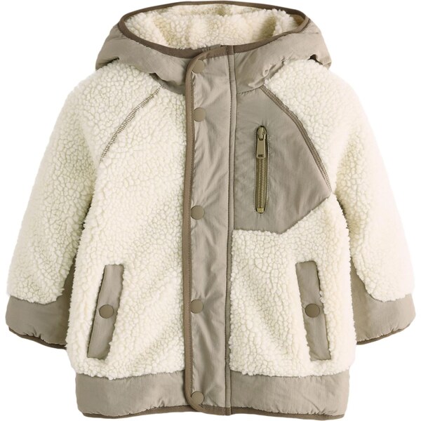 Next Prechodná bunda nebielená / kaki 64960560