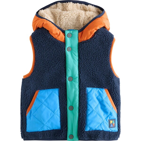 Next Vesta námornícka modrá / svetlomodrá / svetlooranžová 65658402